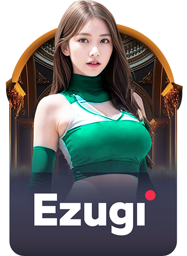 blonded pretty female with orange uniform for ezugi online casino Malaysia provider